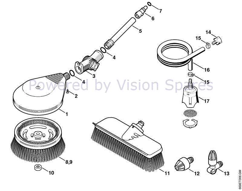 stihl re 129 plus parts diagram