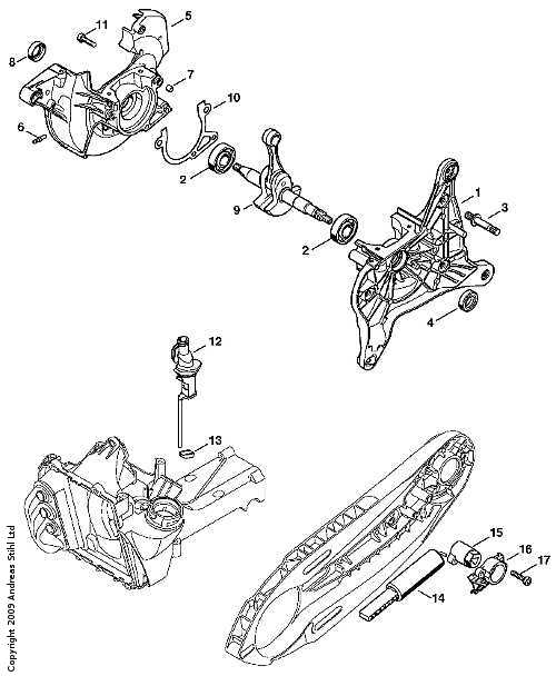 stihl ts350 parts diagram