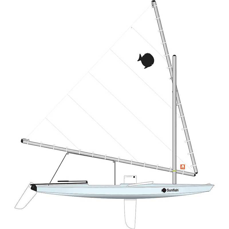 sunfish sailboat parts diagram