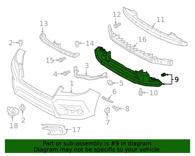 subaru ascent parts diagram