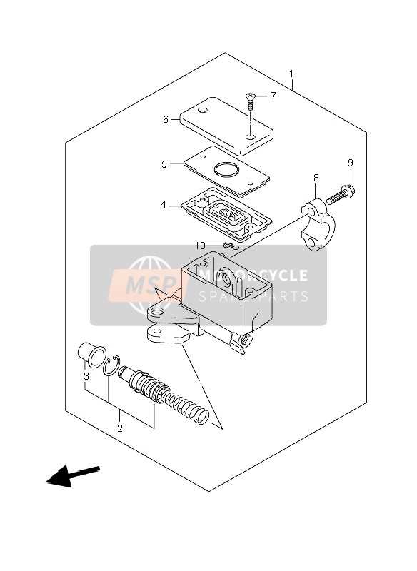 suzuki bandit 1200 parts diagram