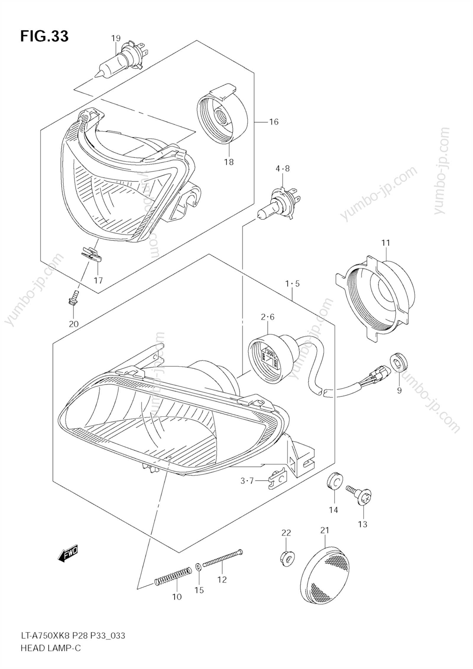 suzuki king quad parts diagram