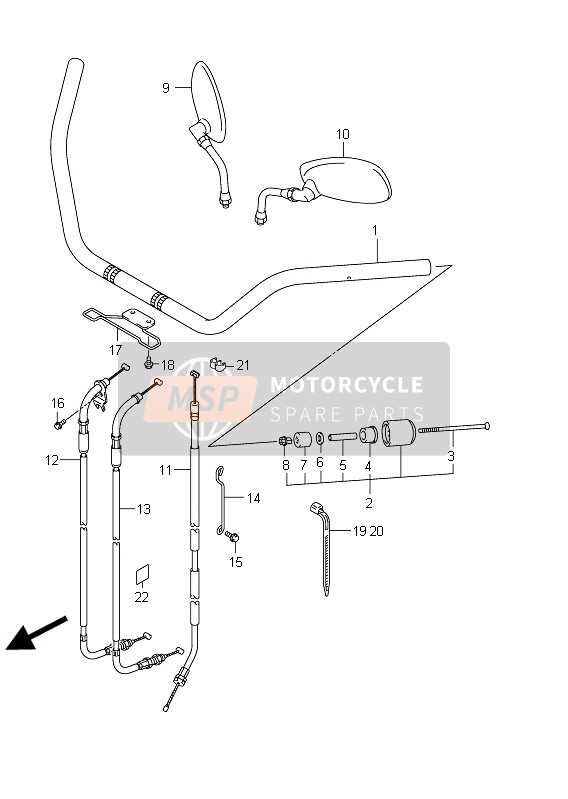 suzuki motorcycle parts diagram