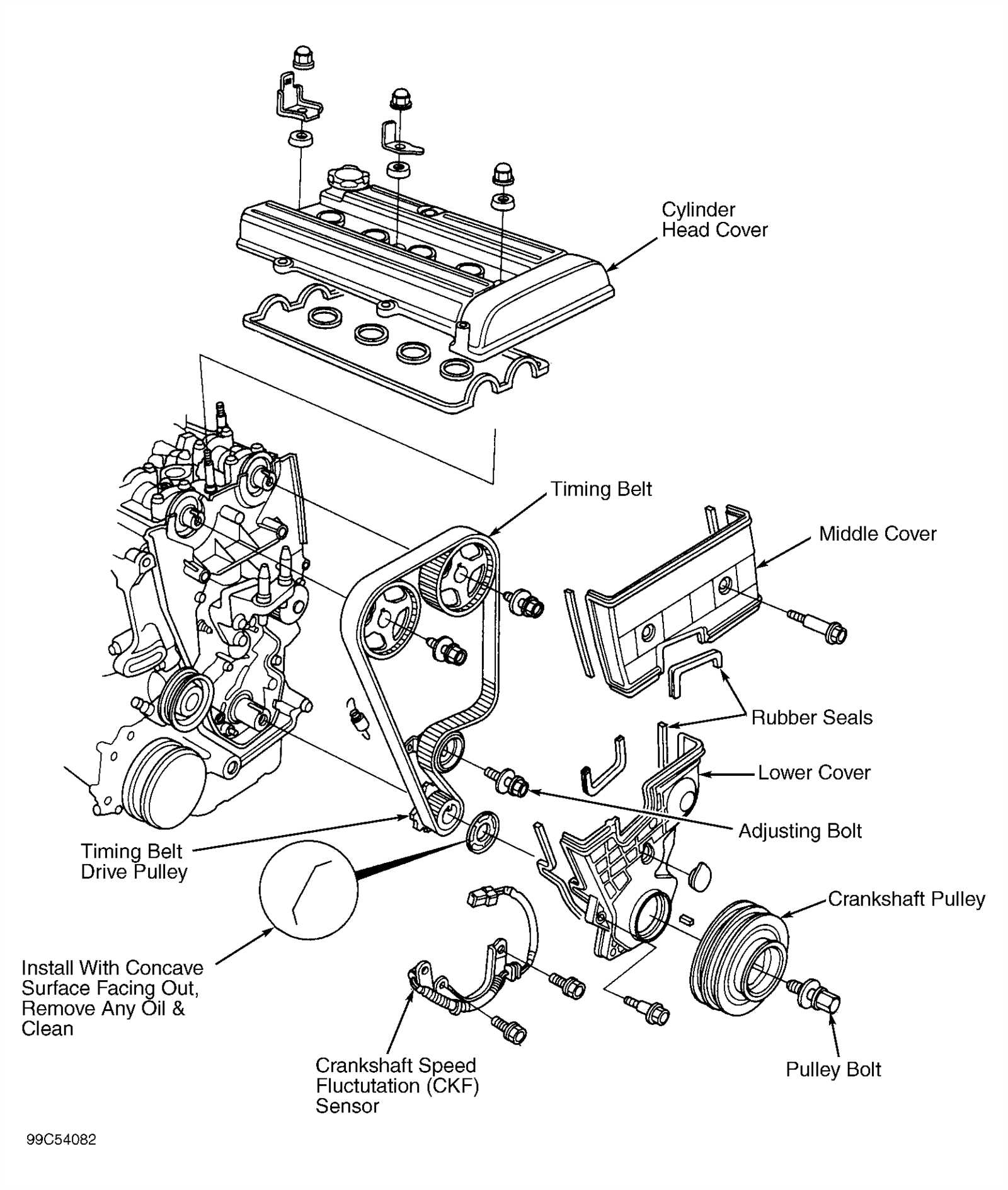 2001 honda crv parts diagram