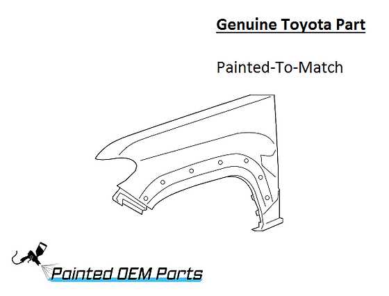 tacoma body parts diagram