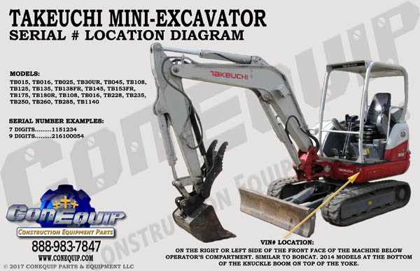 takeuchi tb016 parts diagram