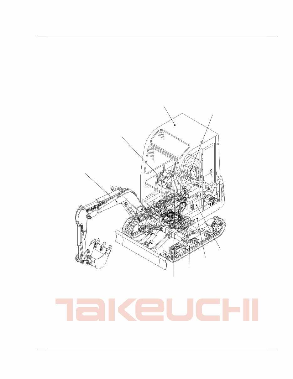 takeuchi tb016 parts diagram