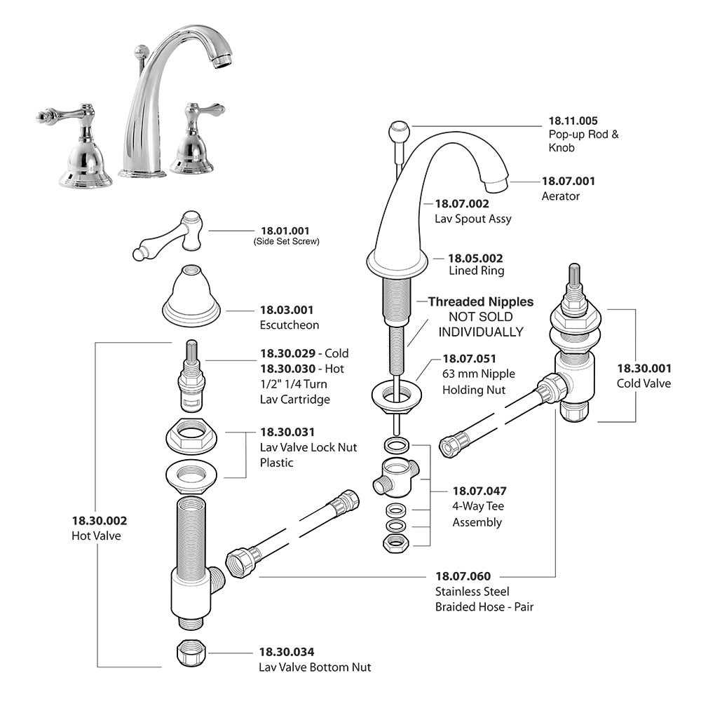 tap parts diagram