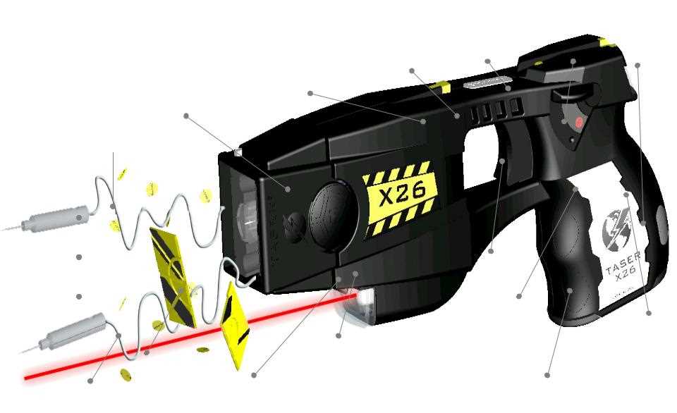 taser parts diagram