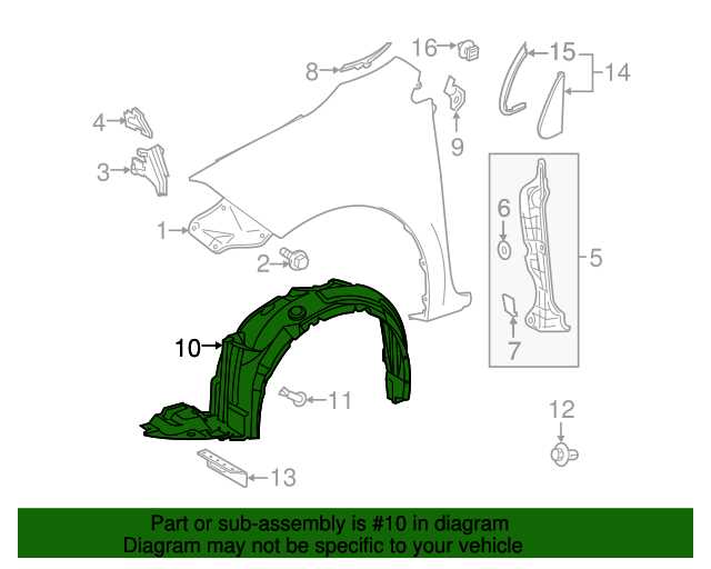 2017 toyota corolla body parts diagram