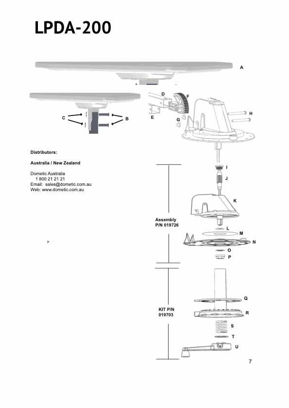 television parts diagram