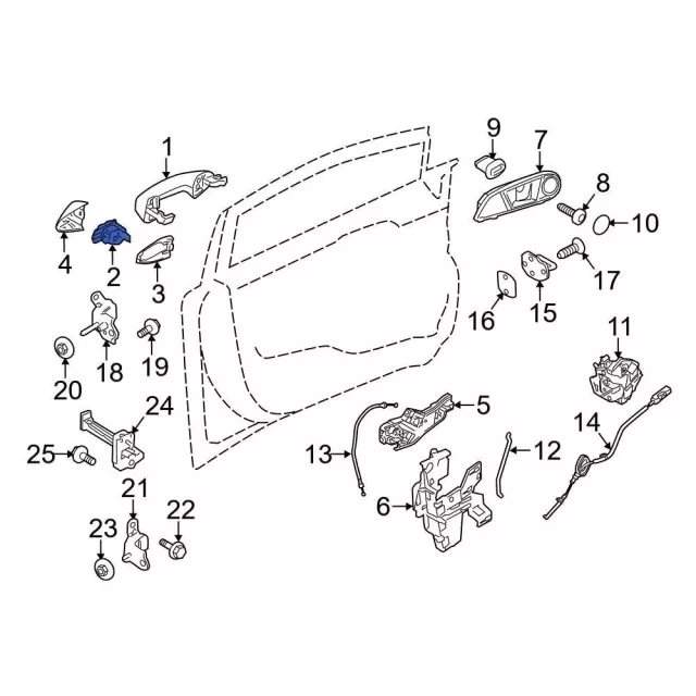 2014 ford fiesta parts diagram