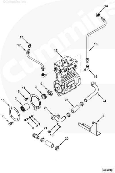 cummins m11 parts diagram