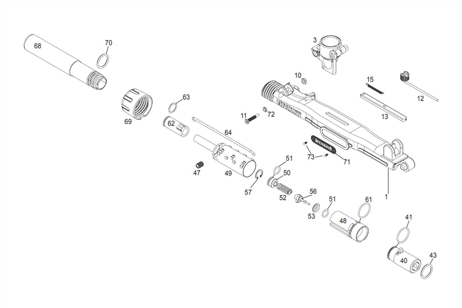 tippmann a 5 parts diagram