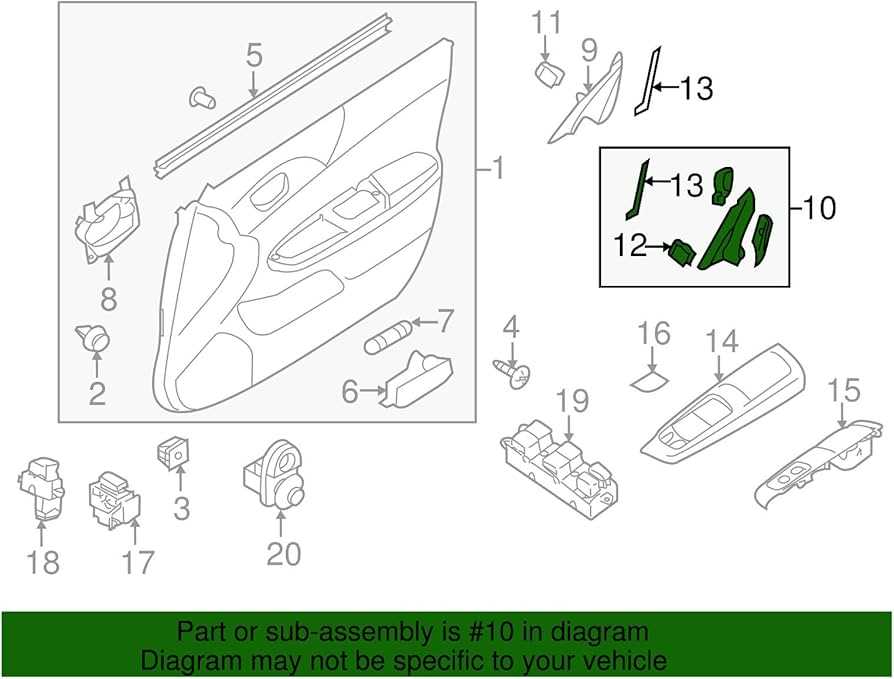 2013 subaru impreza parts diagram