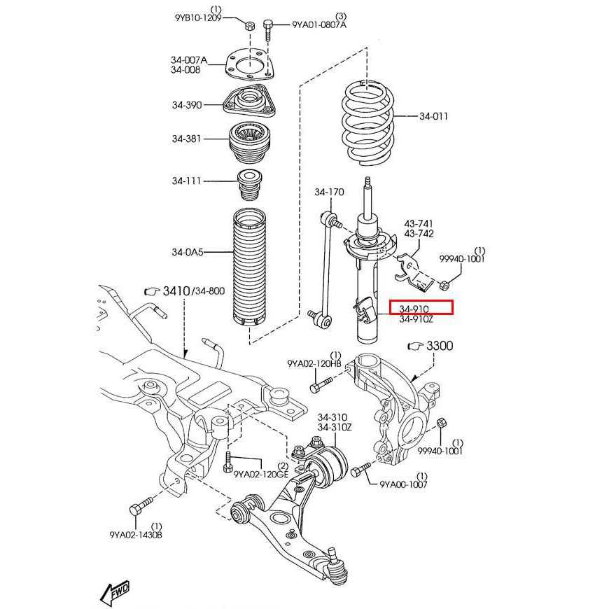 2011 mazda 3 parts diagram