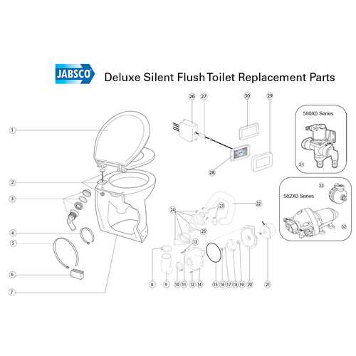 toilet plumbing parts diagram