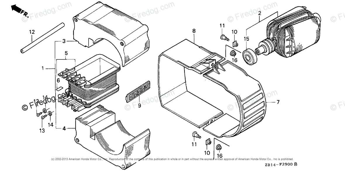 honda gx140 parts diagram