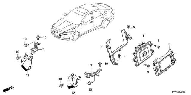 honda accord 2018 parts diagram