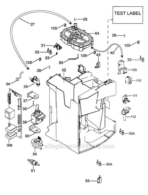 delonghi eletta parts diagram