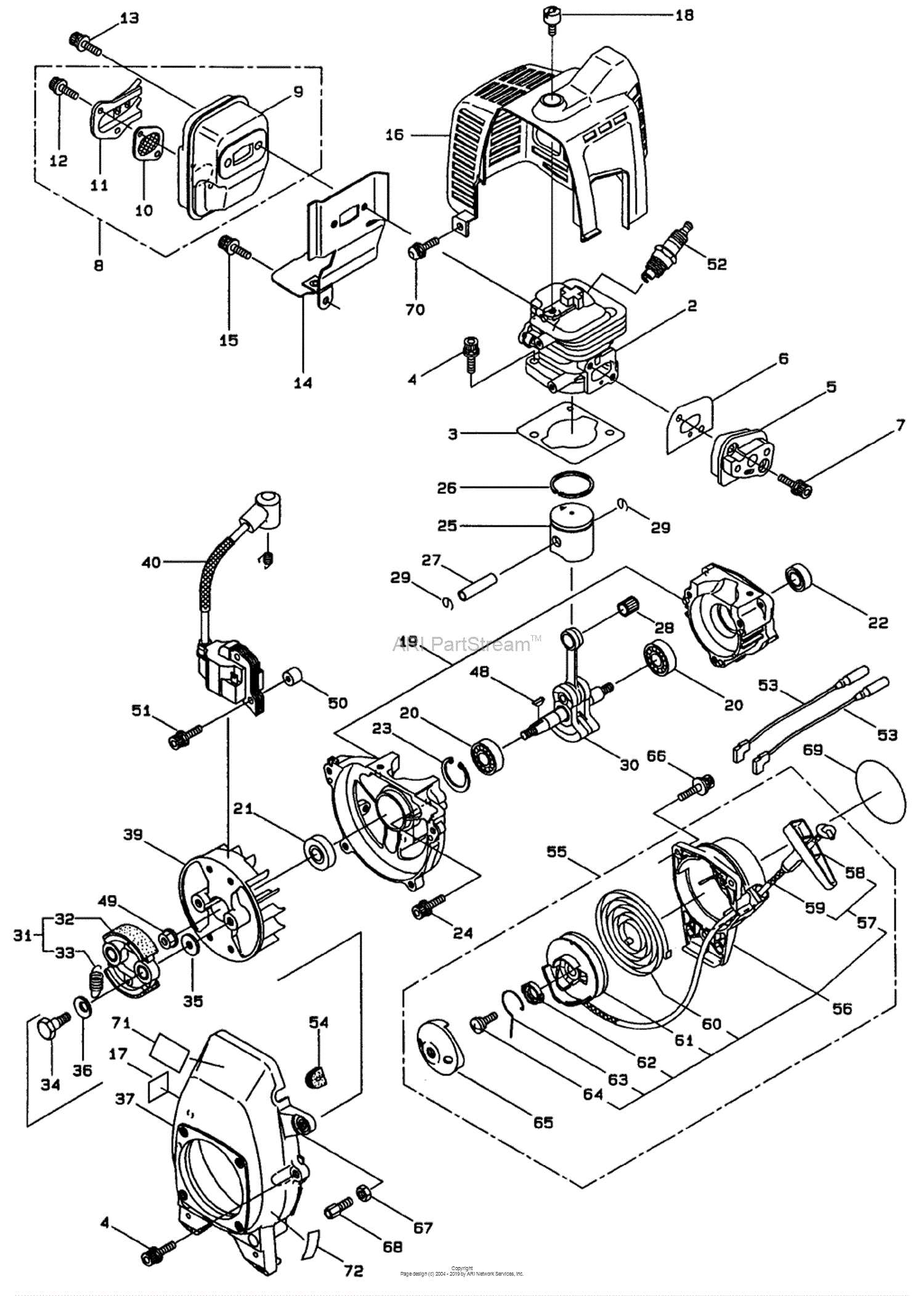 toro 22298 parts diagram