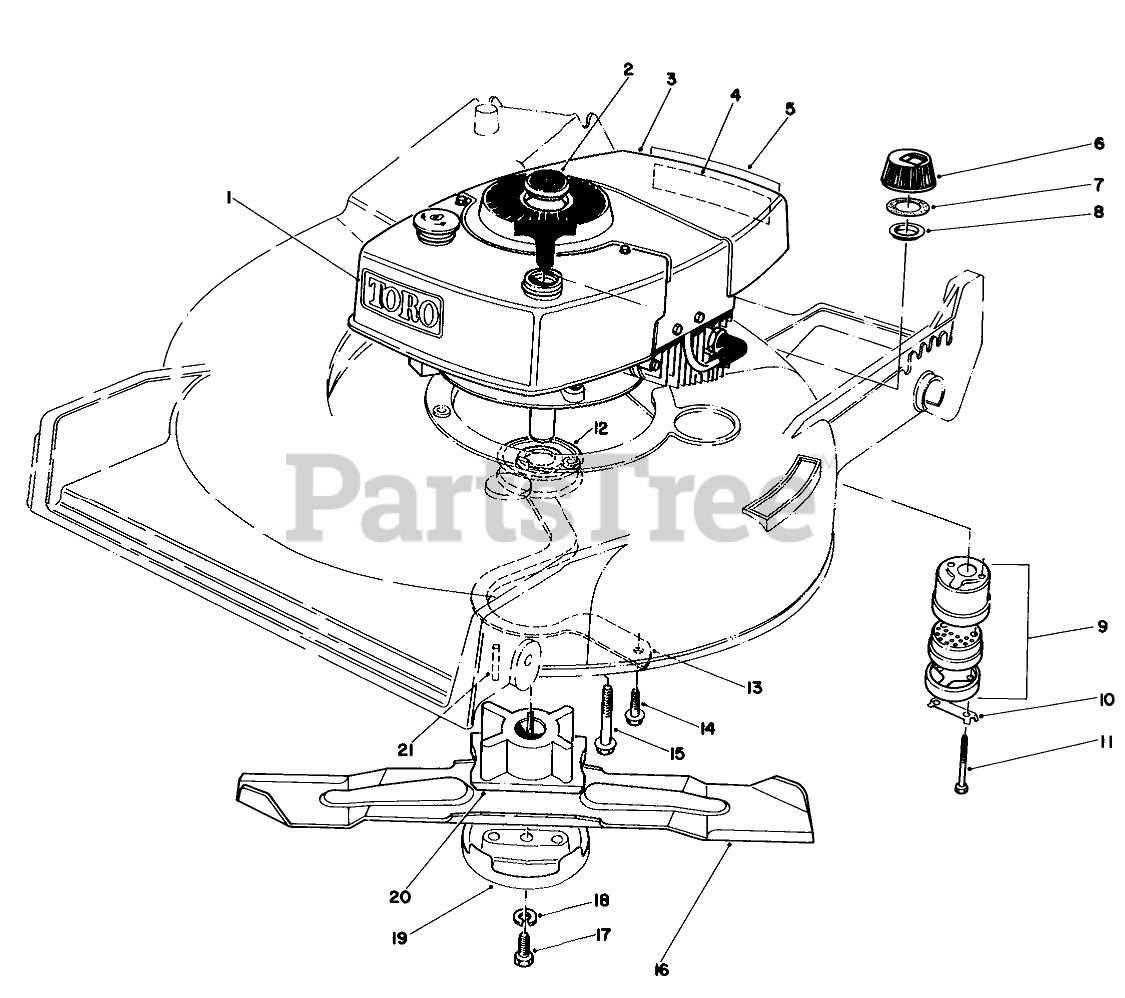 toro parts diagrams