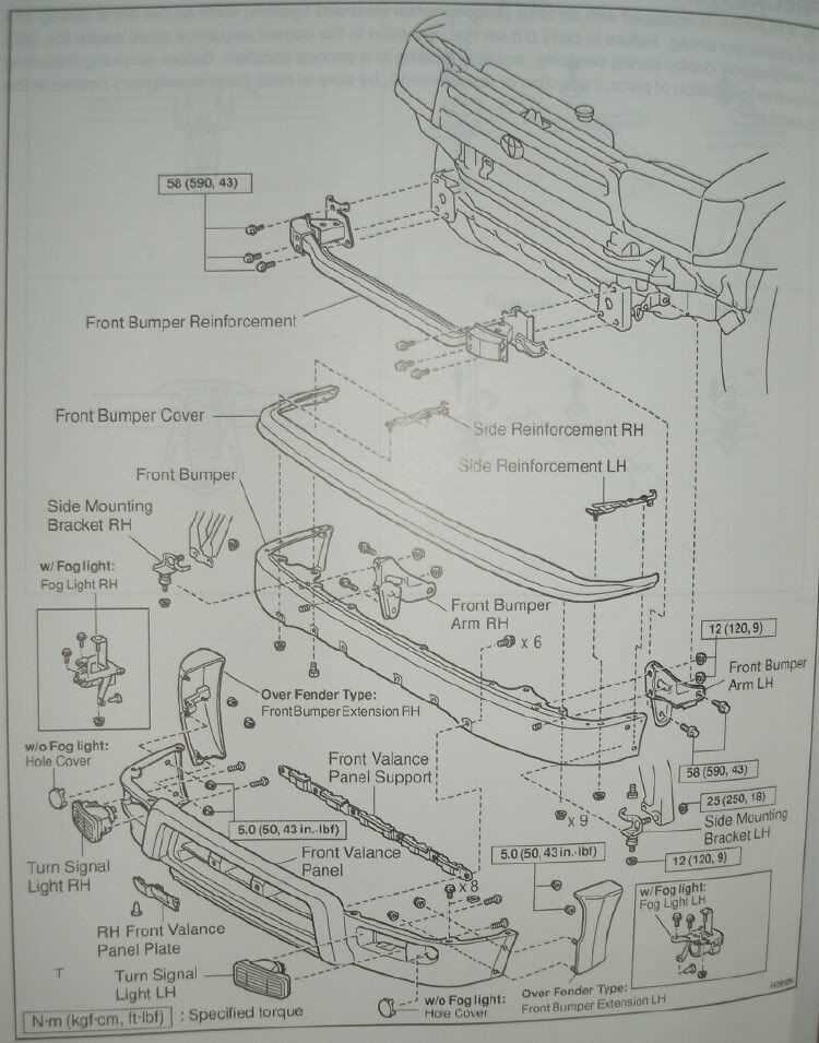 toyota 4runner parts diagram