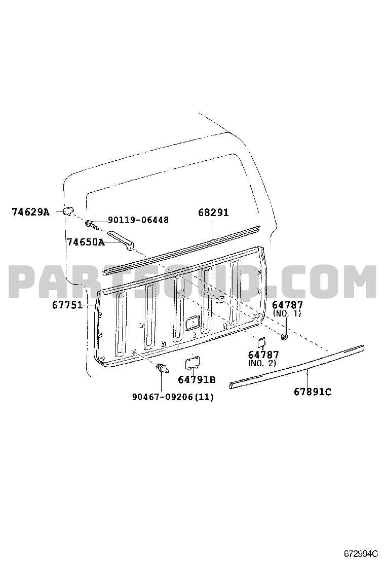 toyota parts diagram 4runner