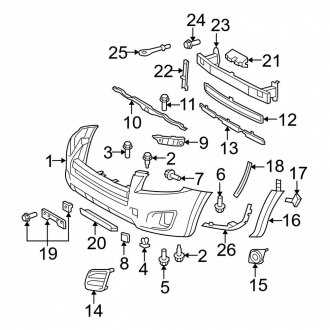 toyota rav4 interior parts diagram