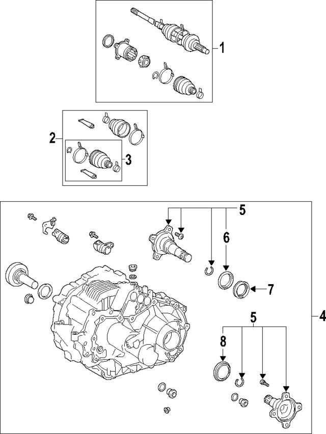 toyota solid axle parts diagram