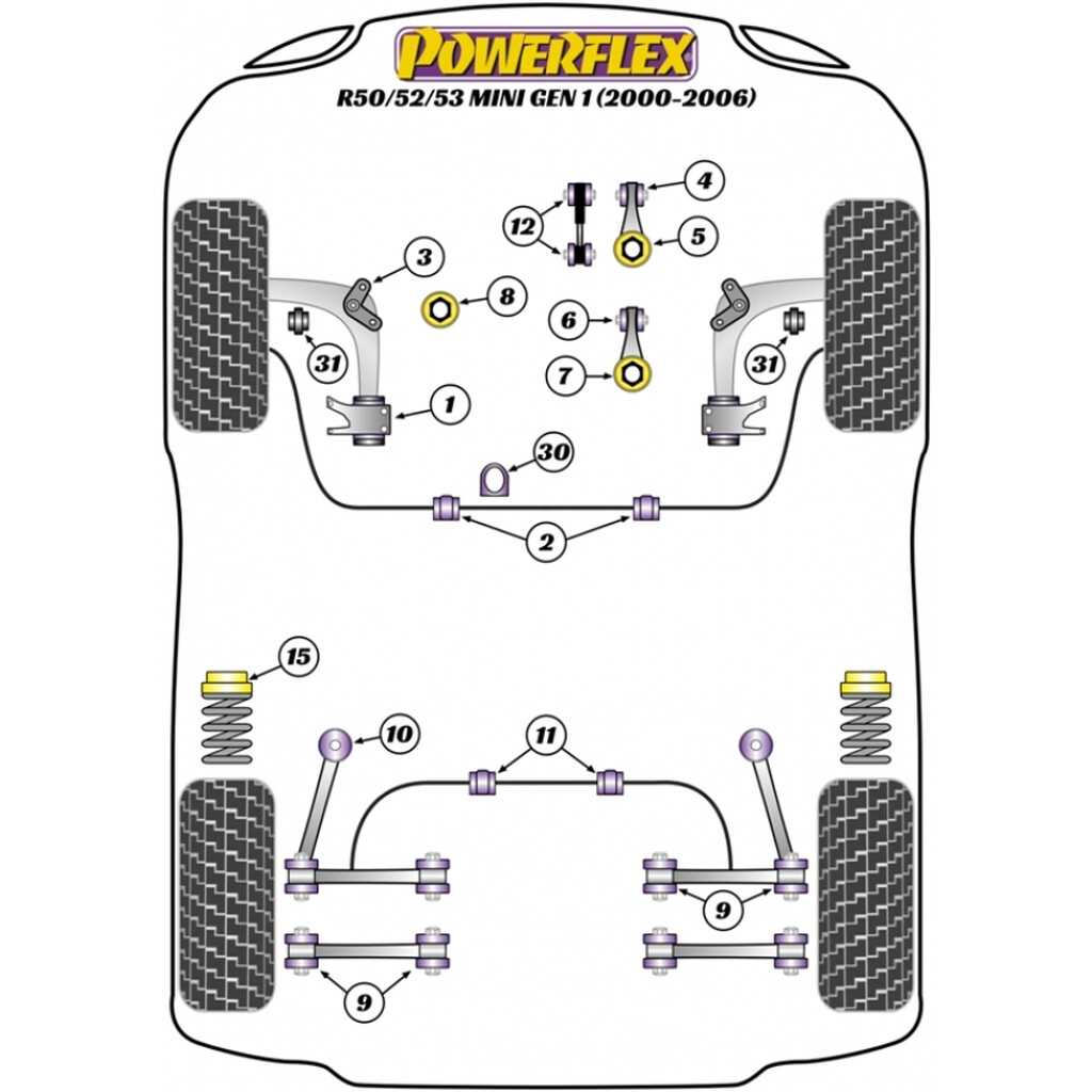 2005 mini cooper parts diagram