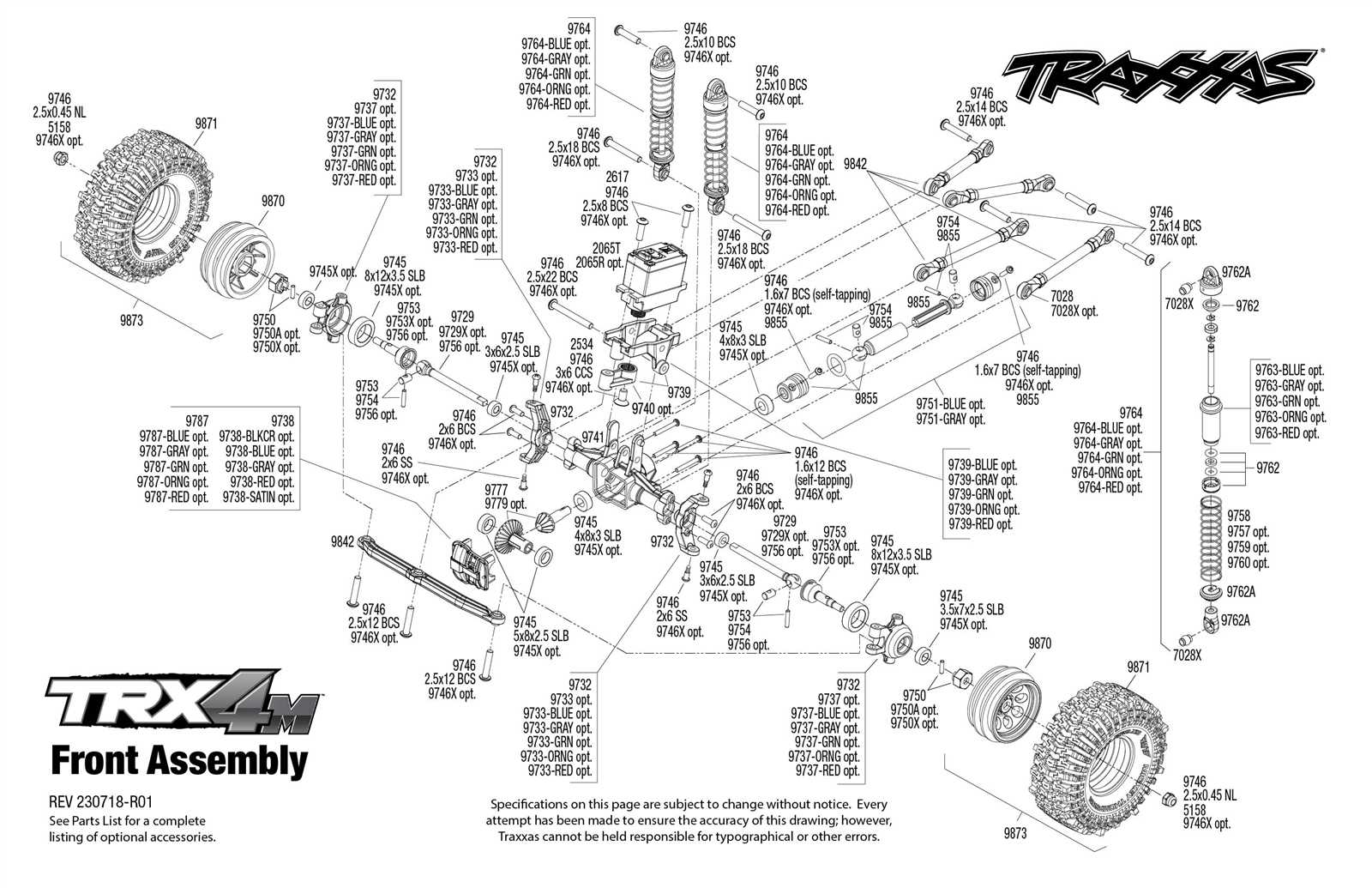 traxxas slash 2wd parts diagram