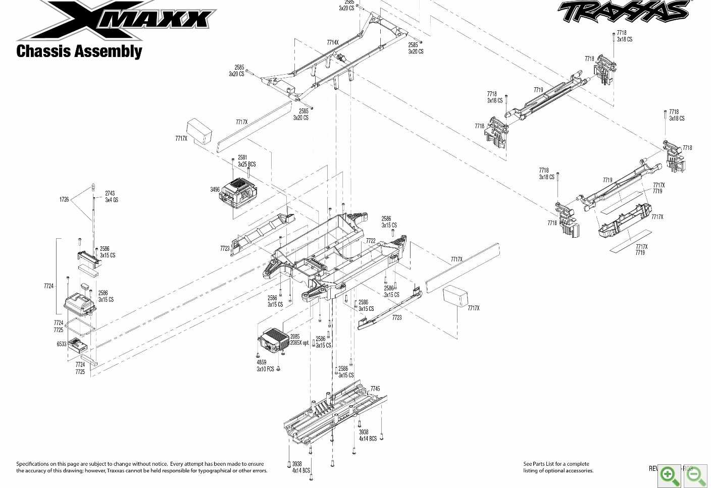 traxxas t maxx 3.3 parts diagram