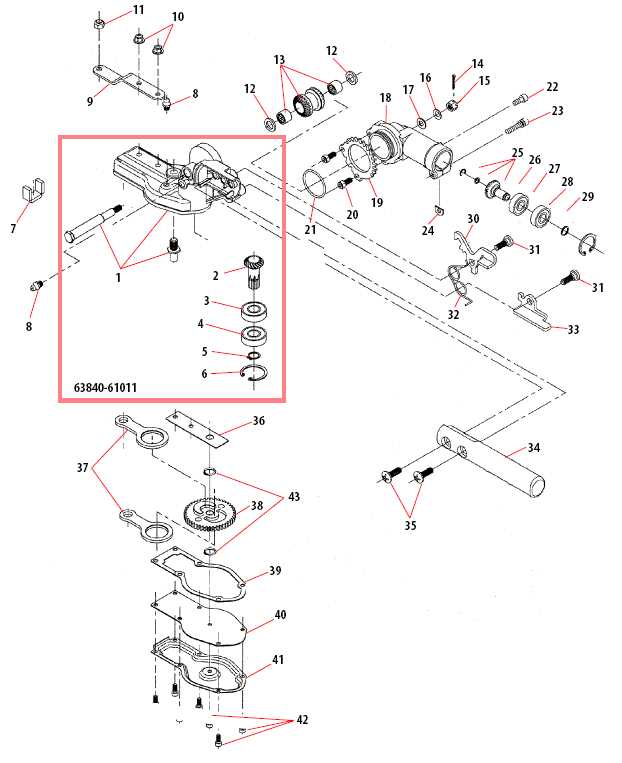 trimmer parts diagram