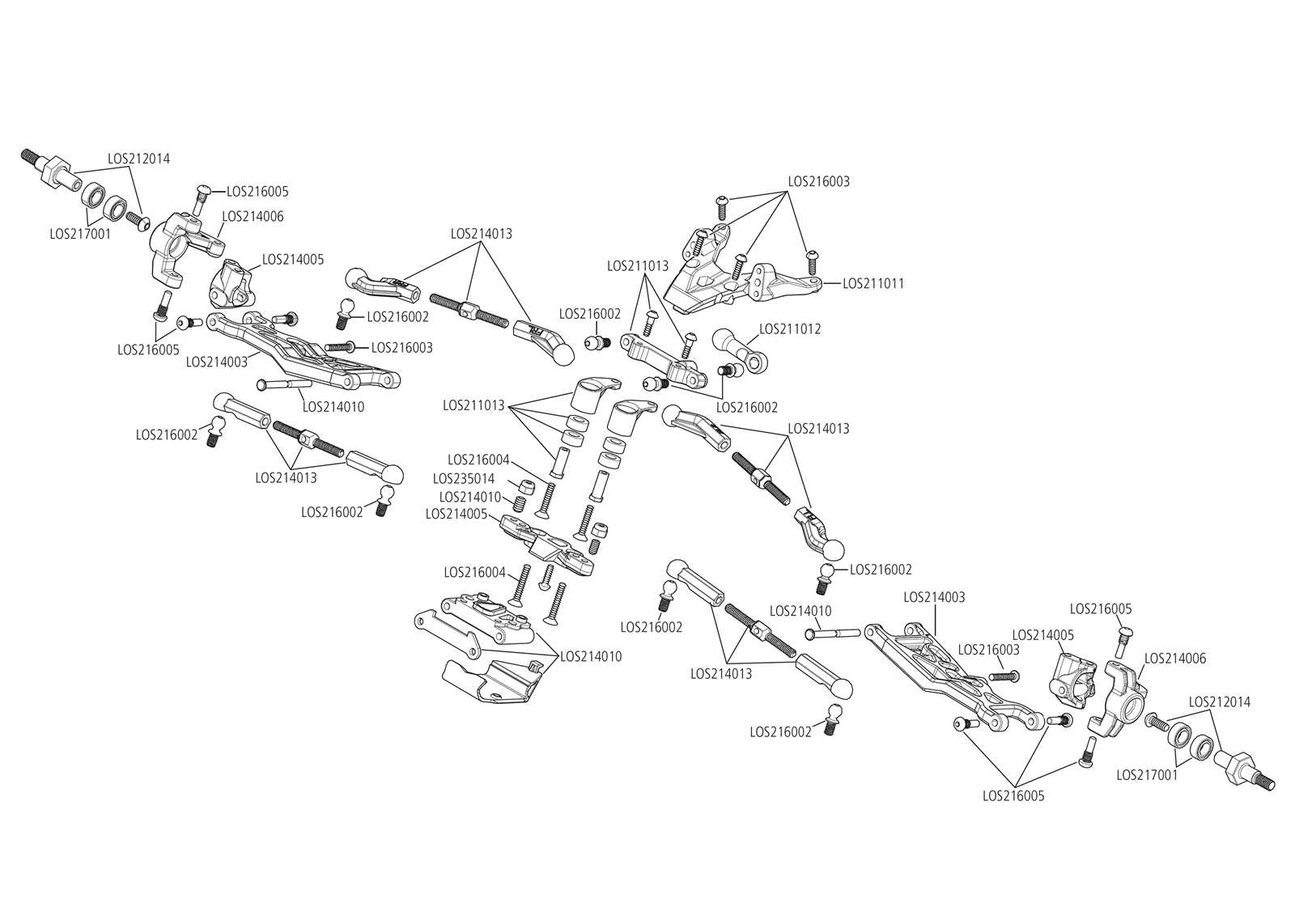 losi lmt parts diagram