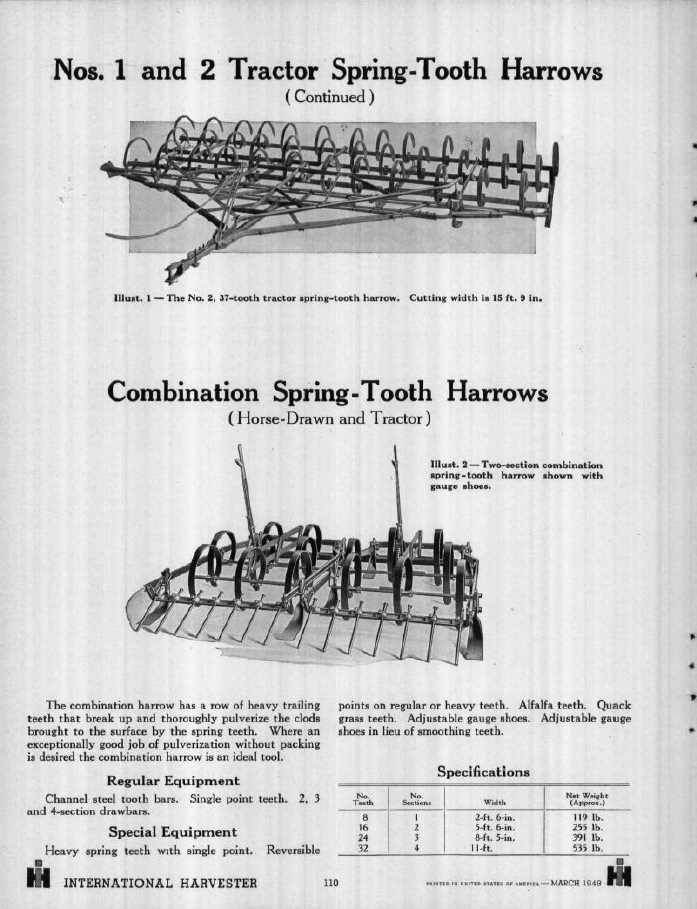 international 37 disc harrow parts diagram