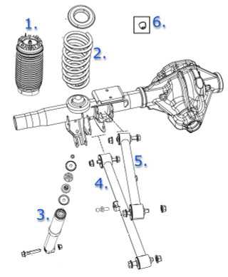 2nd gen dodge ram steering parts diagram