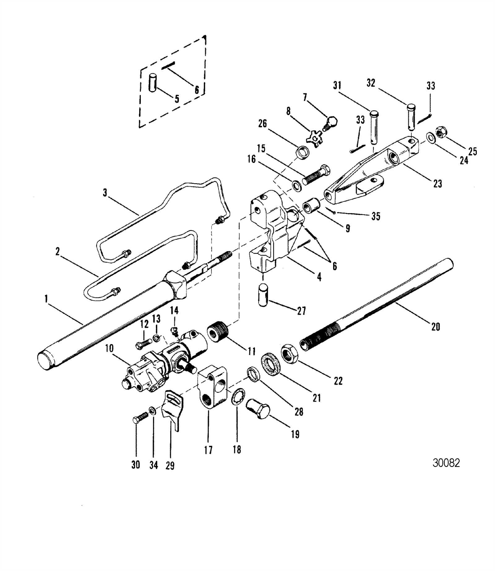 alpha one outdrive parts diagram