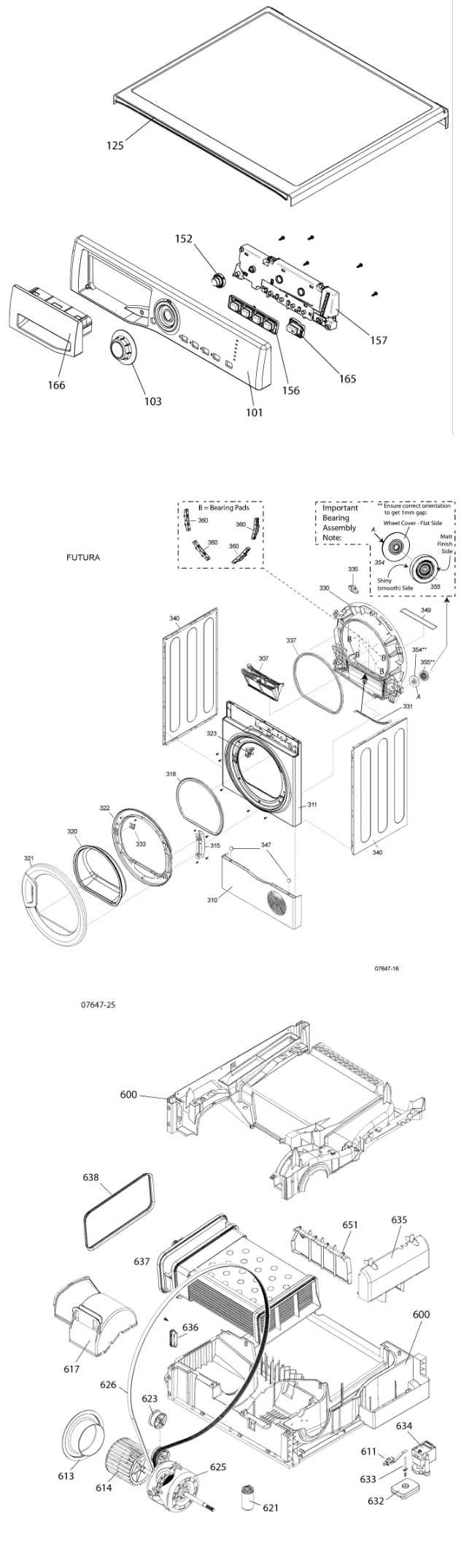 samsung dryer parts diagram