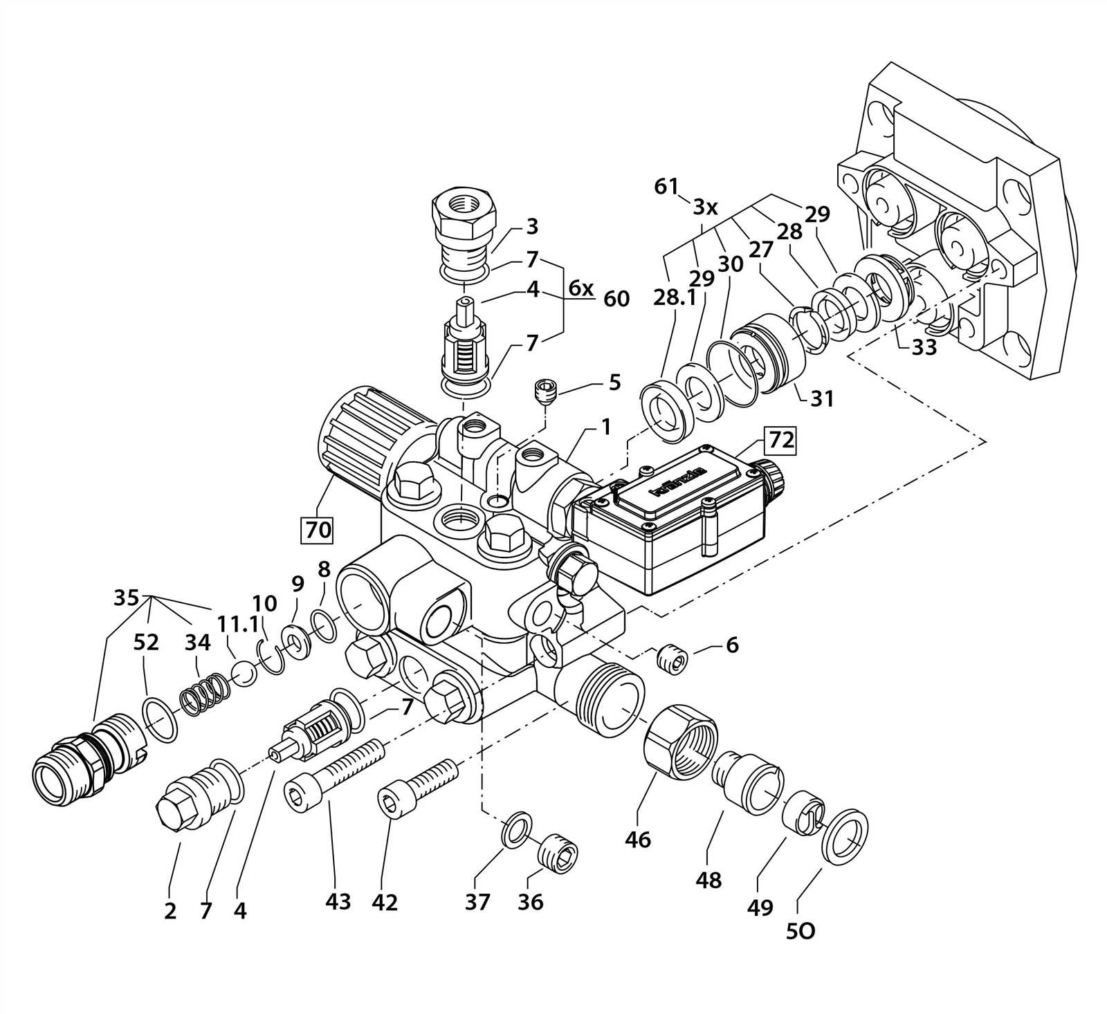 parts washer parts diagram