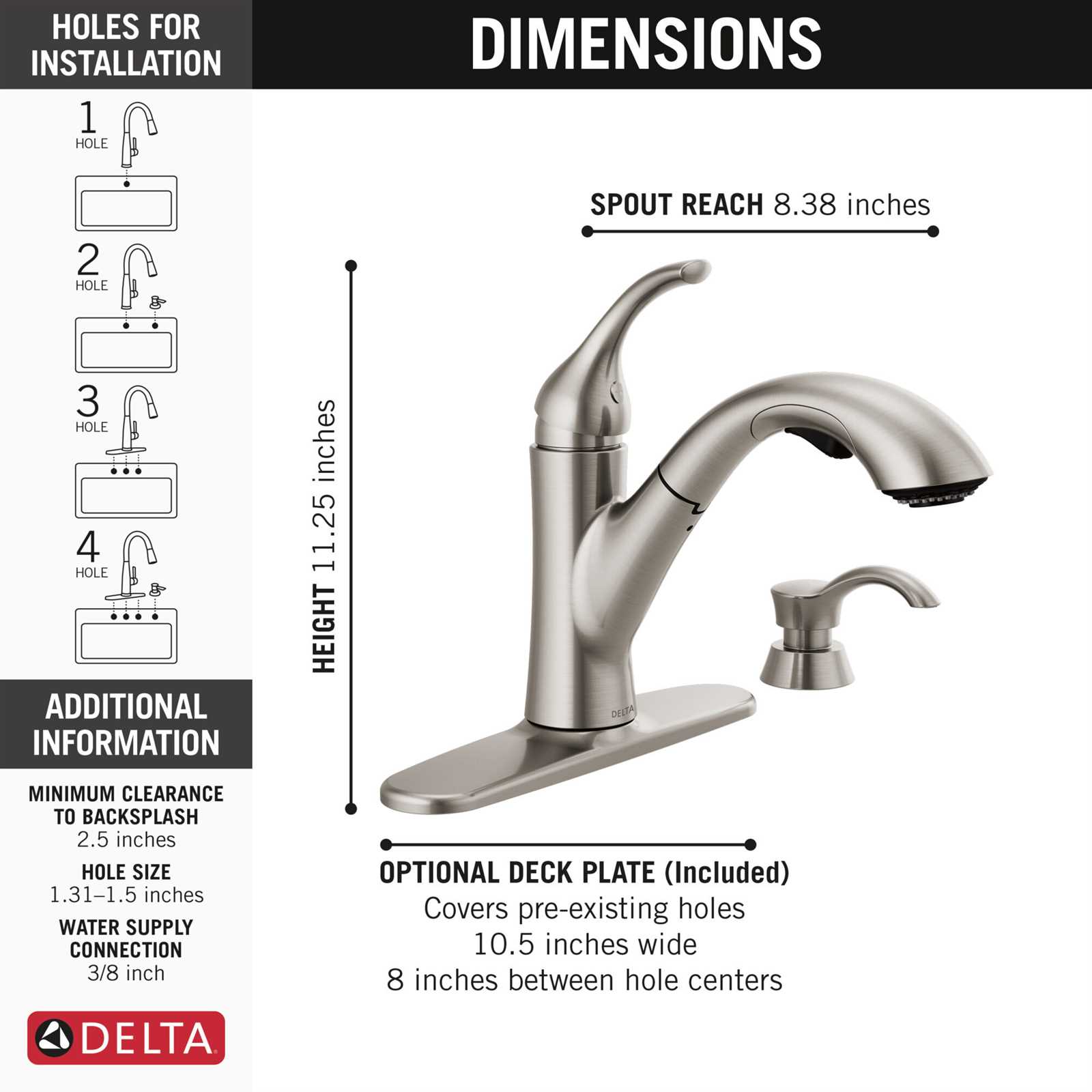 delta kitchen pull out faucet parts diagram