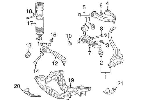 mercedes sl500 parts diagram