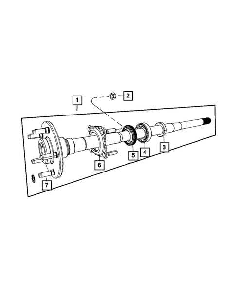 jeep wrangler front axle parts diagram