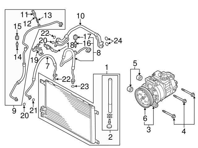 audi engine parts diagram