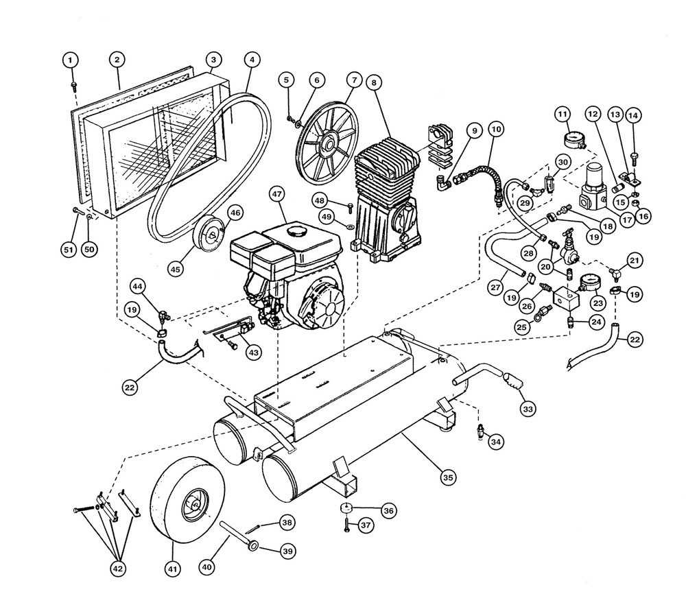 rolair compressor parts diagram