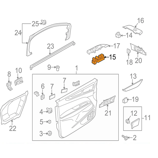 ford fusion parts diagram