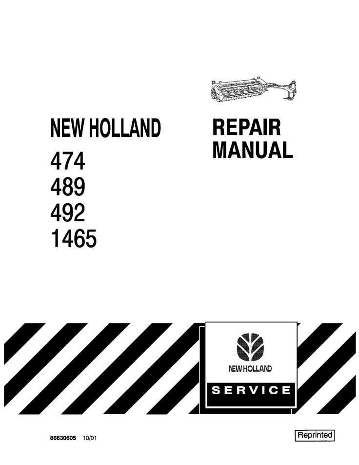 new holland 492 haybine parts diagram