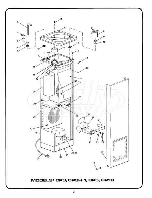 frigidaire water dispenser parts diagram