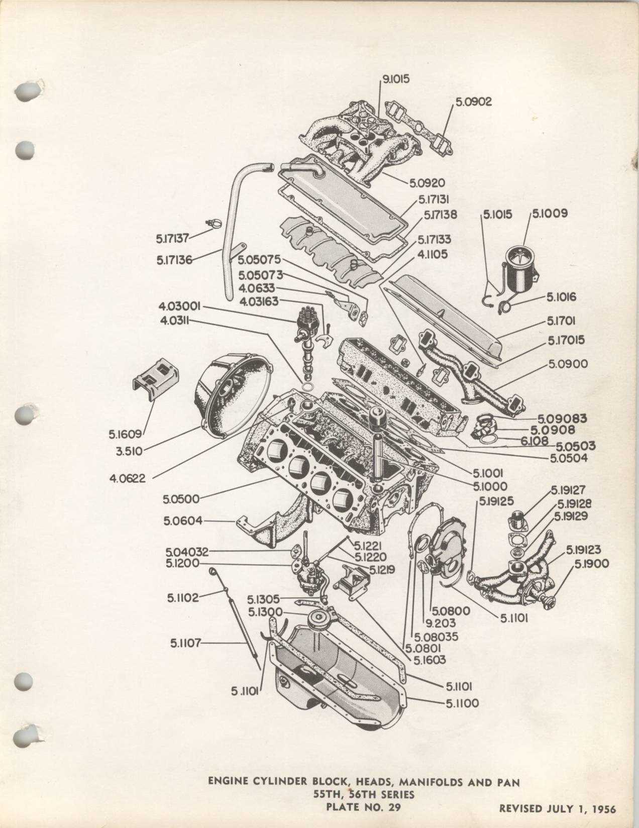 ford exploded parts diagram