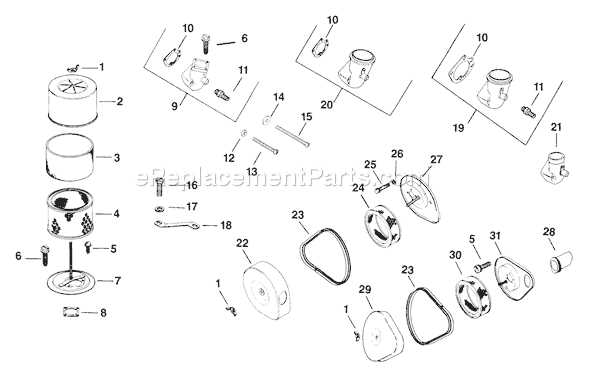 kohler k321 engine parts diagram